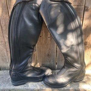 Ariat Black Leather Tall Riding Boots